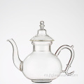 Ceainic din sticlă Ceainic cu infuzor din oțel inoxidabil pentru ceai cu gheață